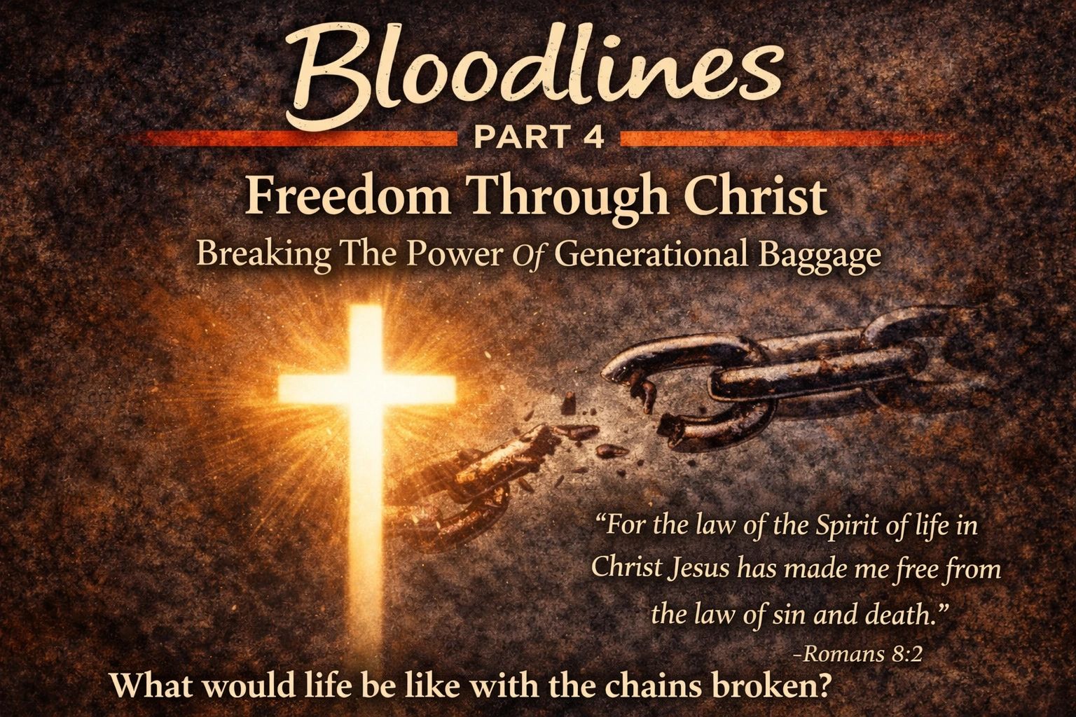 Bloodlines Series - Part 4: The Power of Jesus' Blood