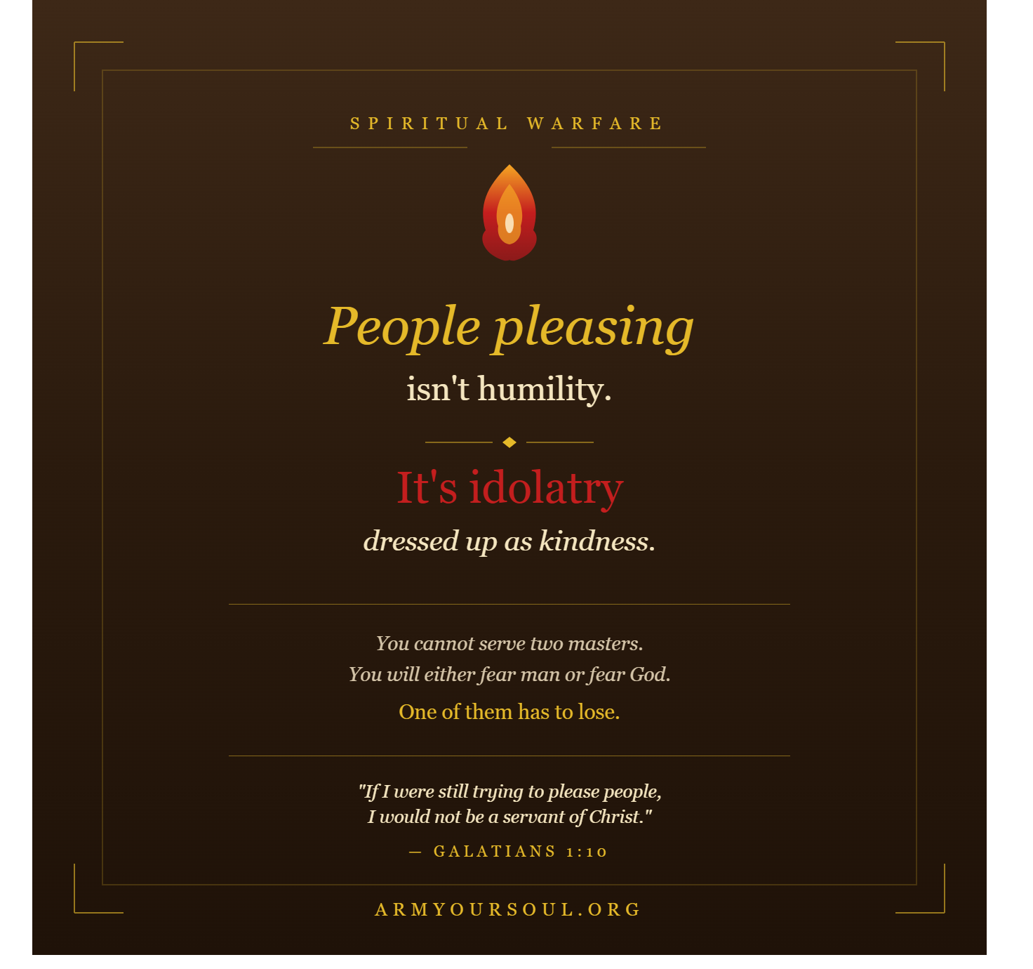 People Pleasing Isn't Humility — Part 1 of 4